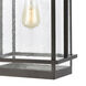 Loft 1 Light 19 inch Matte Black Outdoor Sconce