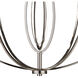 Goforth 6 Light 25 inch Polished Nickel Chandelier Ceiling Light