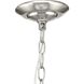 Annette St 3 Light 18 inch Brushed Nickel Foyer Chandelier Ceiling Light