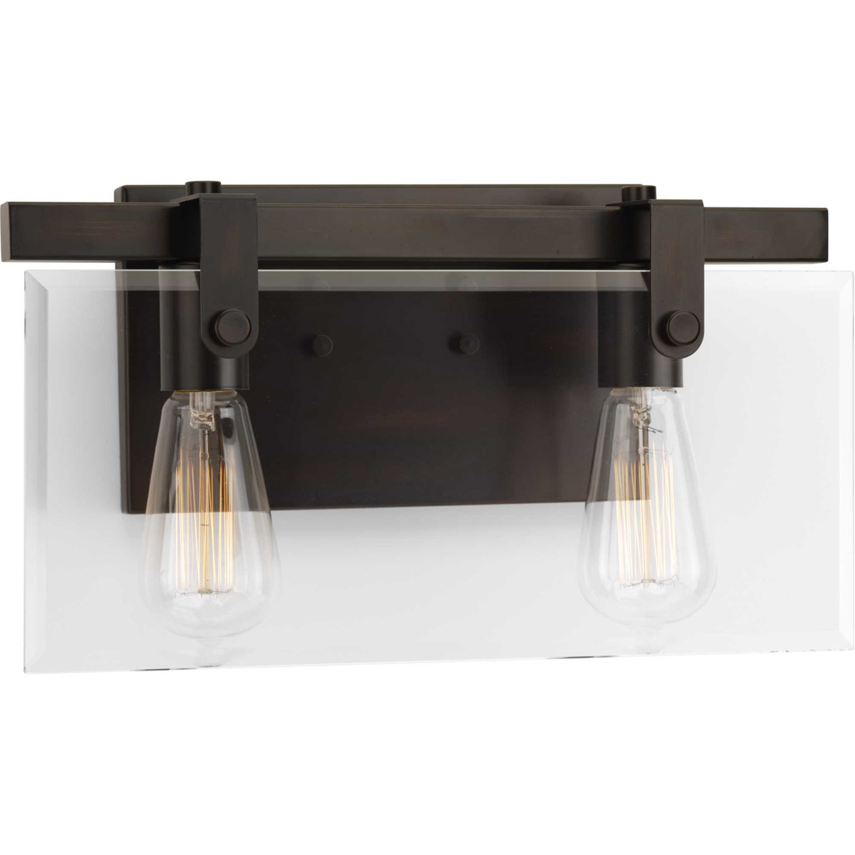 Guthrie 2 Light 15 inch Antique Bronze Bath Vanity Wall Light, Design Series