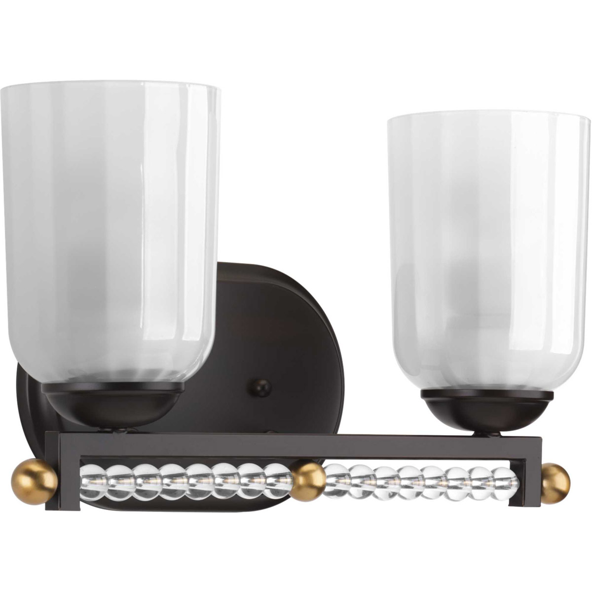 Berlin 2 Light 13.38 inch Antique Bronze Bath Vanity Wall Light, Design Series