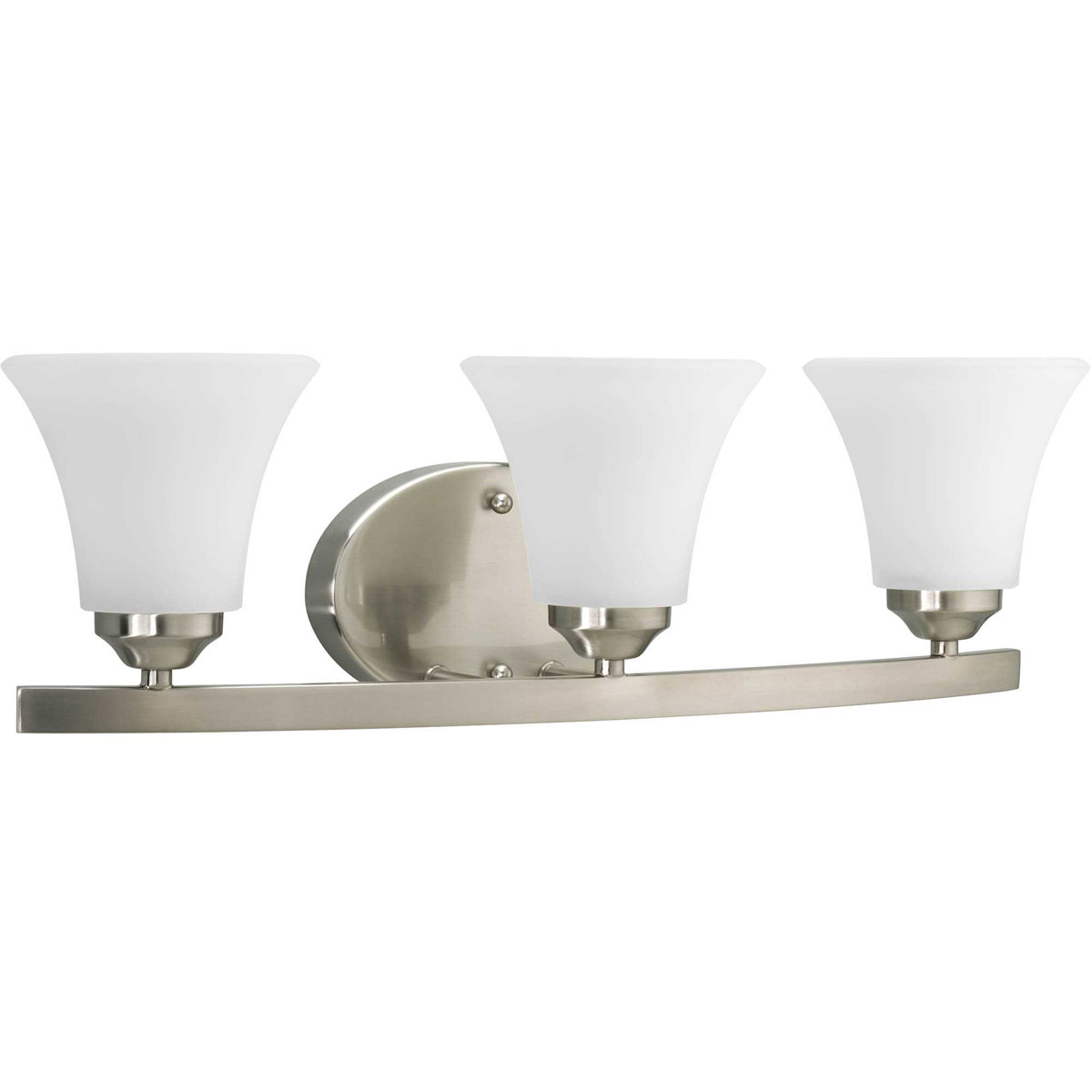 Germain St 3 Light 21.5 inch Brushed Nickel Bath Vanity Wall Light