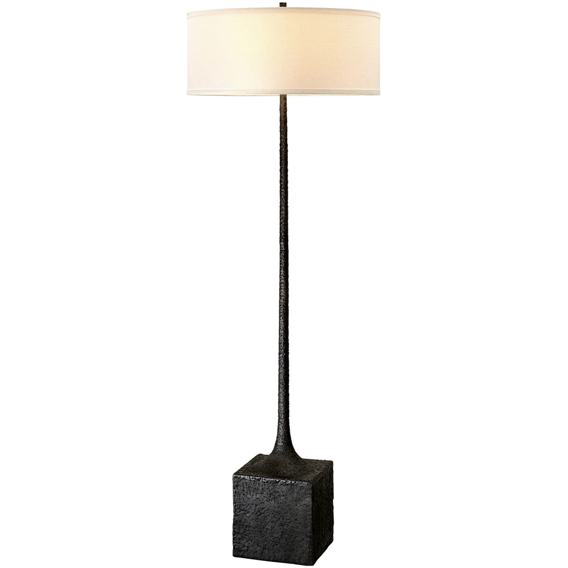 Green Oak 64.5 inch 60 watt Tortona Bronze Floor Lamp Portable Light