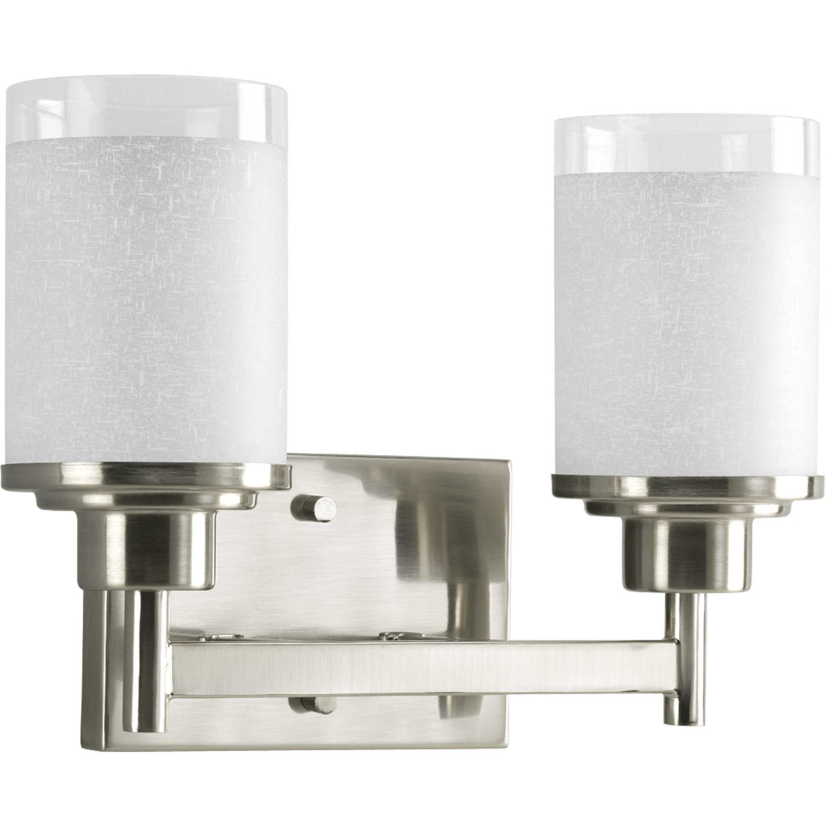 Brackettville 2 Light 13 inch Brushed Nickel Bath Vanity Wall Light