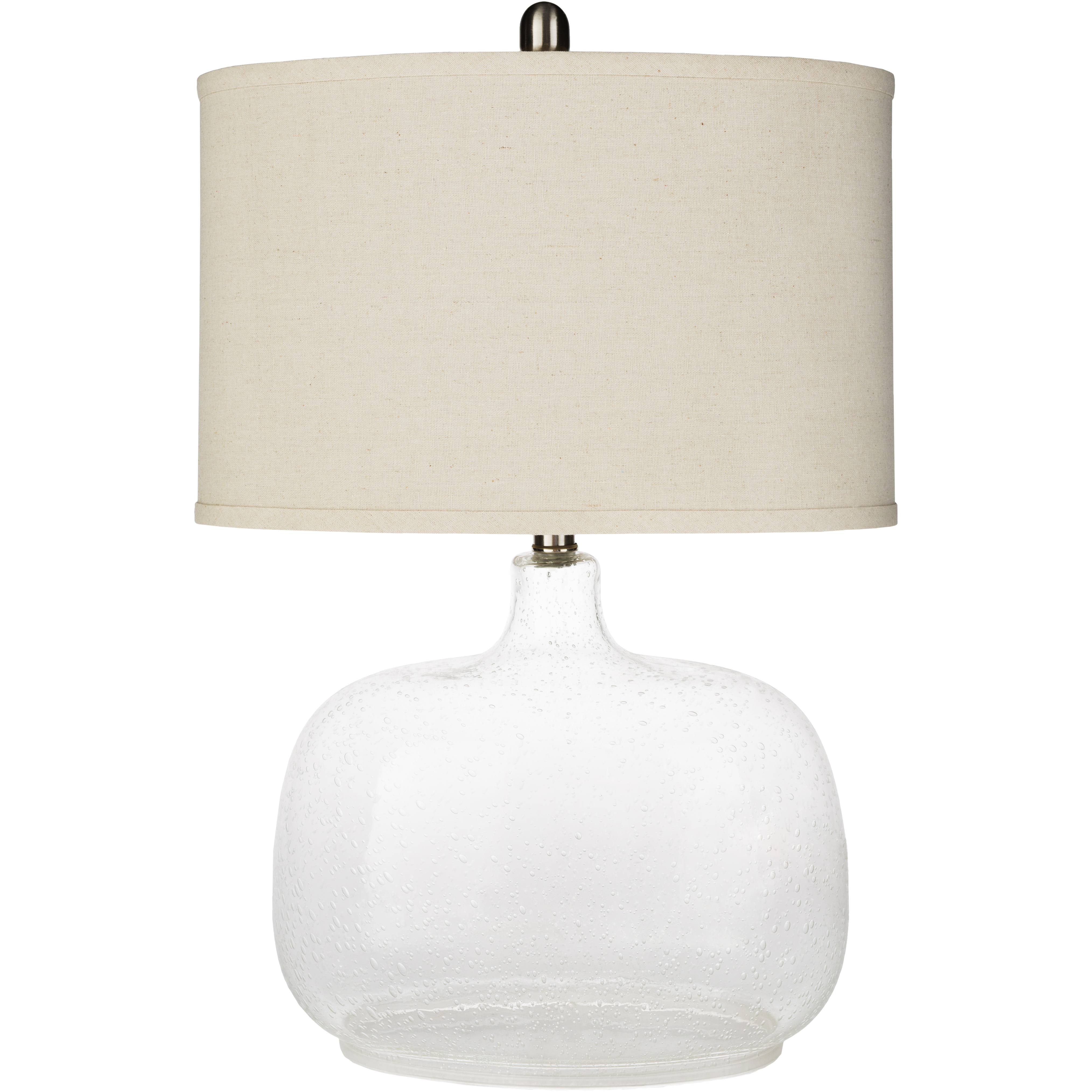 Birome 24.5 inch 100 watt Light Beige Table Lamp Portable Light