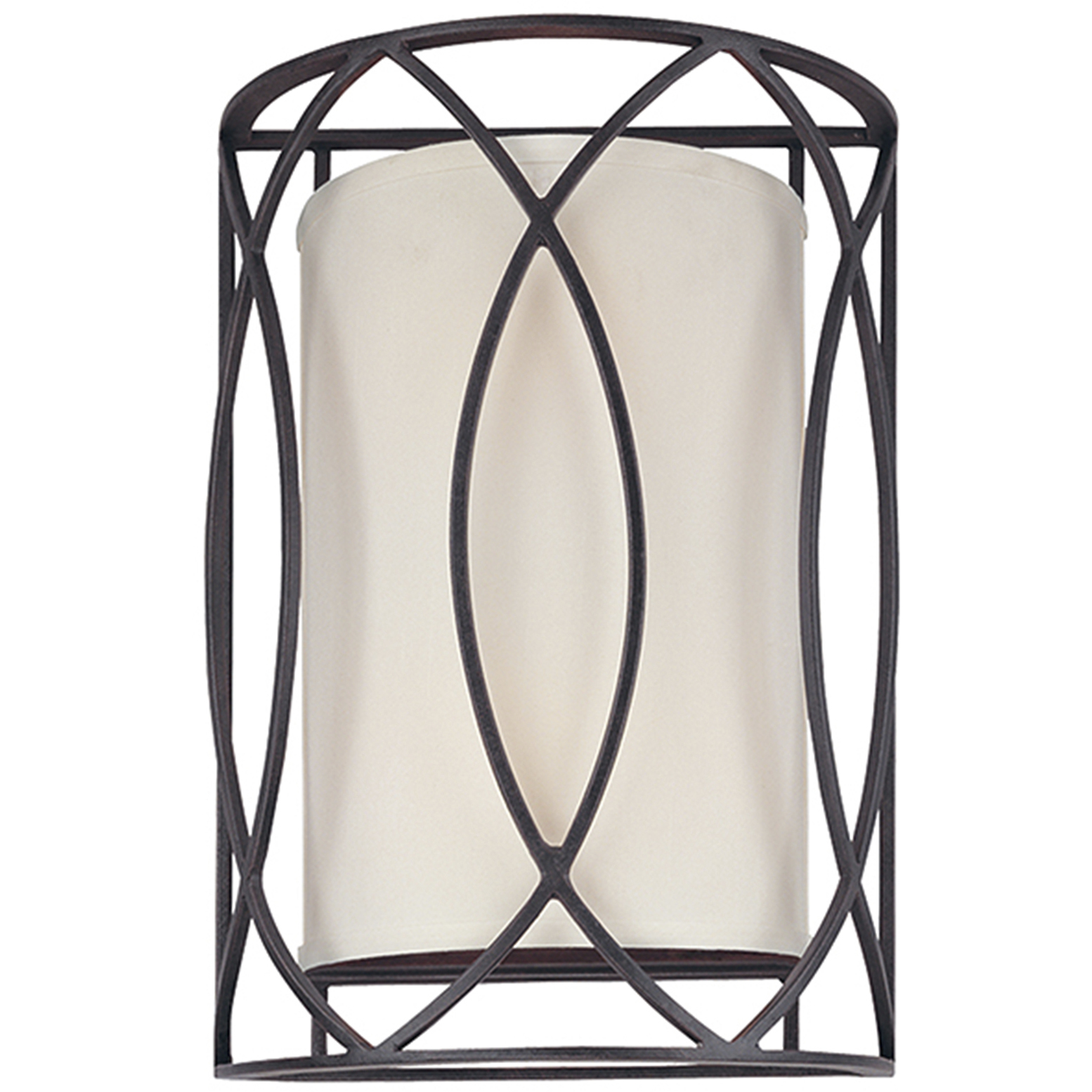 Earth 2 Light 10 inch Deep Bronze Wall Sconce Wall Light