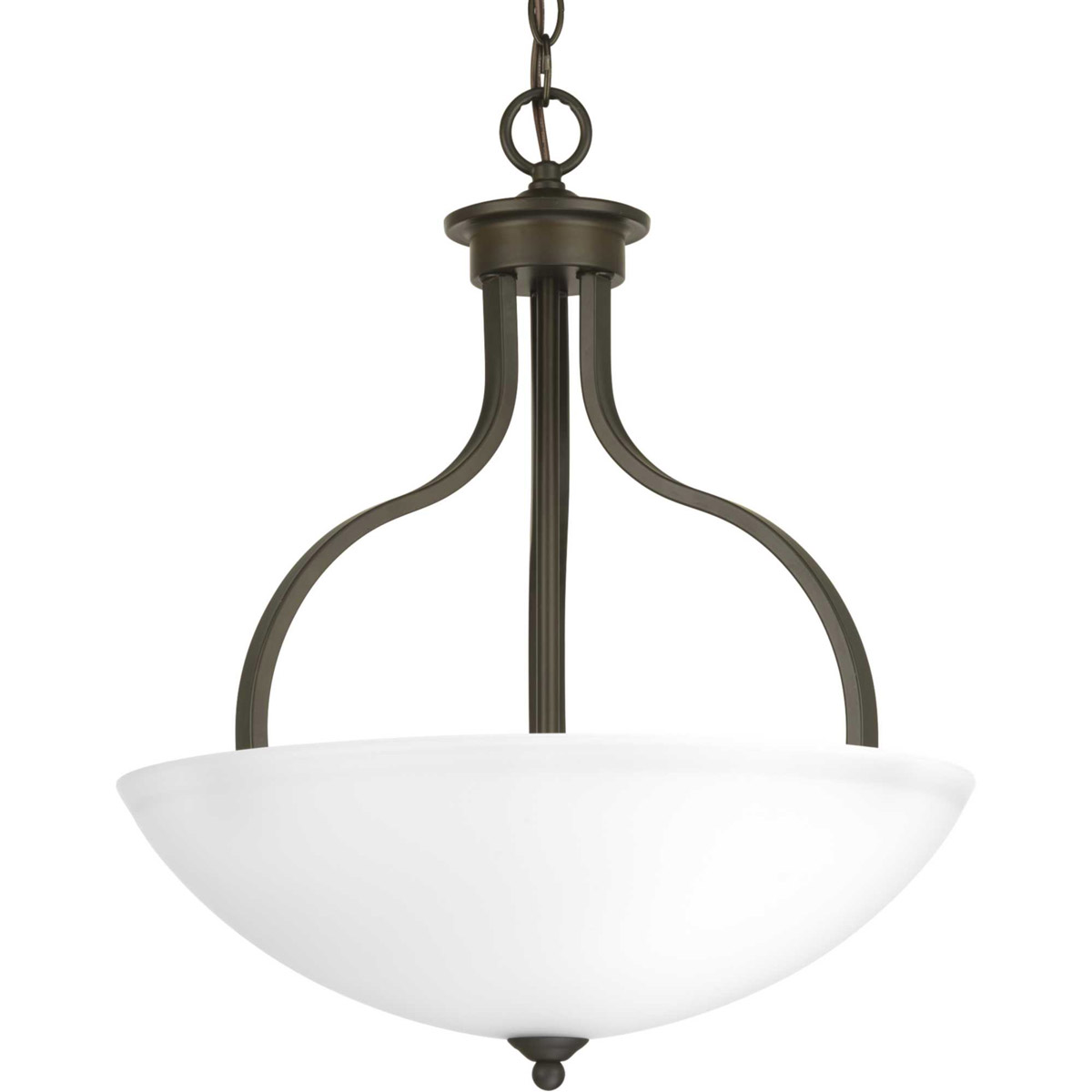 Antelo View Dr 3 Light 17 inch Antique Bronze Inverted Pendant Ceiling Light